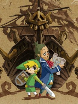 Arte de Zelda Phantom Hourglass para Nintendo DS