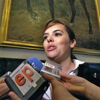 Saénz de Santamaría dice que Rajoy se mostró en TVE como un "líder sólido" que "devolvió la ilusión a mucha gente"