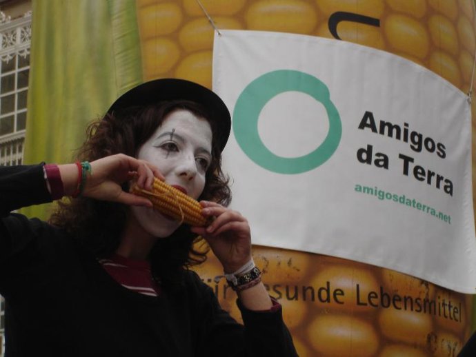 Campaña contra el maíz transgénico