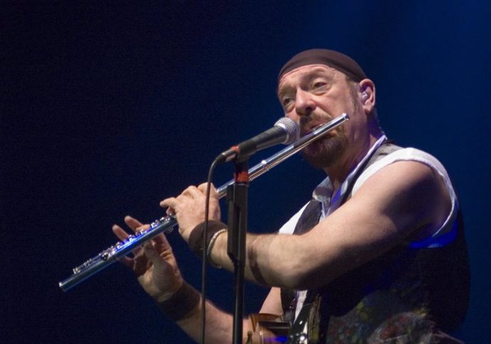 El líder de Jethro Tull, Ian Anderson