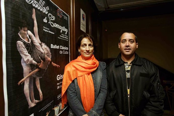 Regina Balaguer y Fernando A.Rayneri, responsables del Ballet de Camagüey