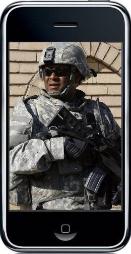 iPhone e iPod Touch, los mejores amigos de un soldado