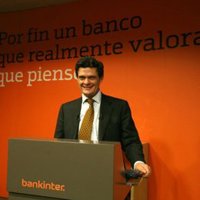 Bankinter cree que debe reestructurarse deprisa el sistema para no deteriorar la imagen de España