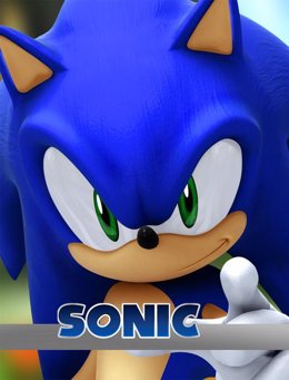 La mascota de Sega Sonic el herizo