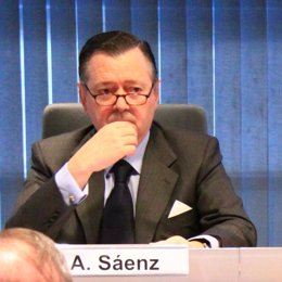 El consejero delegado de Banco Santander, Alfredo Sáenz