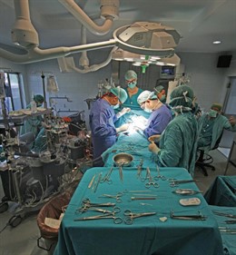 Un momento de la operación