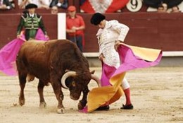 Miguel Abellán en la Plaza de toros de Las Ventas
