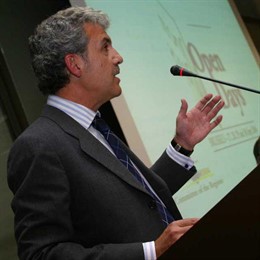 El portavoz del grupo popular en el Parlamento Europeo, Gerardo Galeote