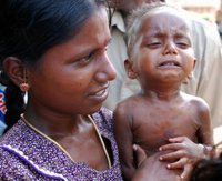 El presidente de Sri Lanka invita a Ban a visitar los campos de refugiados del norte del país