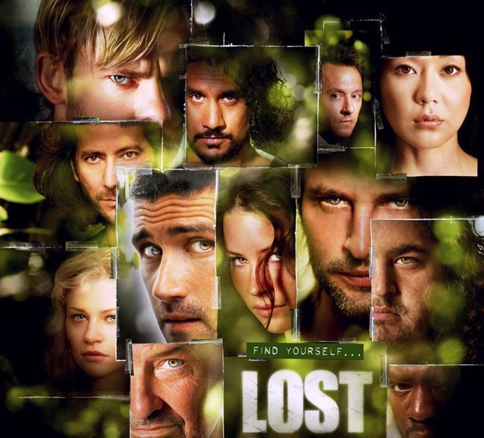 Poster de la tercera temporada de la serie Perdidos Lost