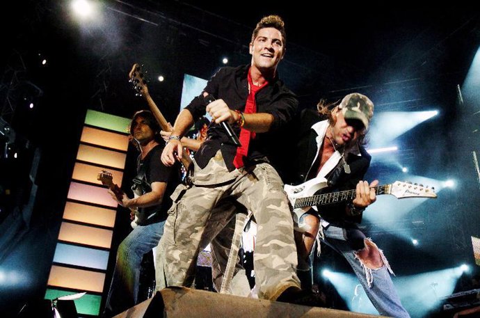 David Bisbal en Ibiza.