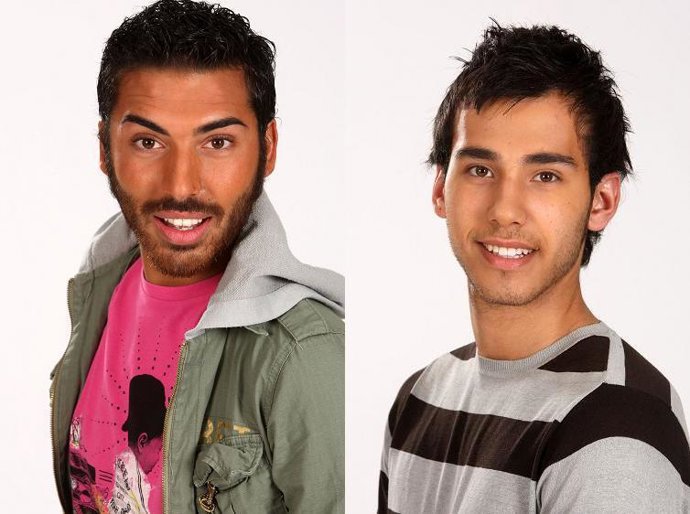 Elias y Pedro, los dos nominados de OT