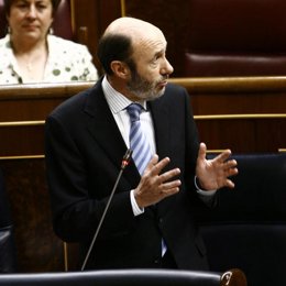Rubalcaba en el Congreso de los diputados
