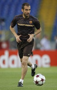 Guardiola: "No va a ser fácil, el Manchester es el mejor equipo del mundo"                                      