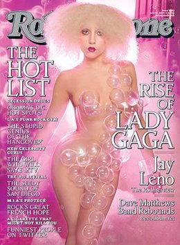 Portada de la Rolling Stone, Edición EE.UU. con Lady Gaga