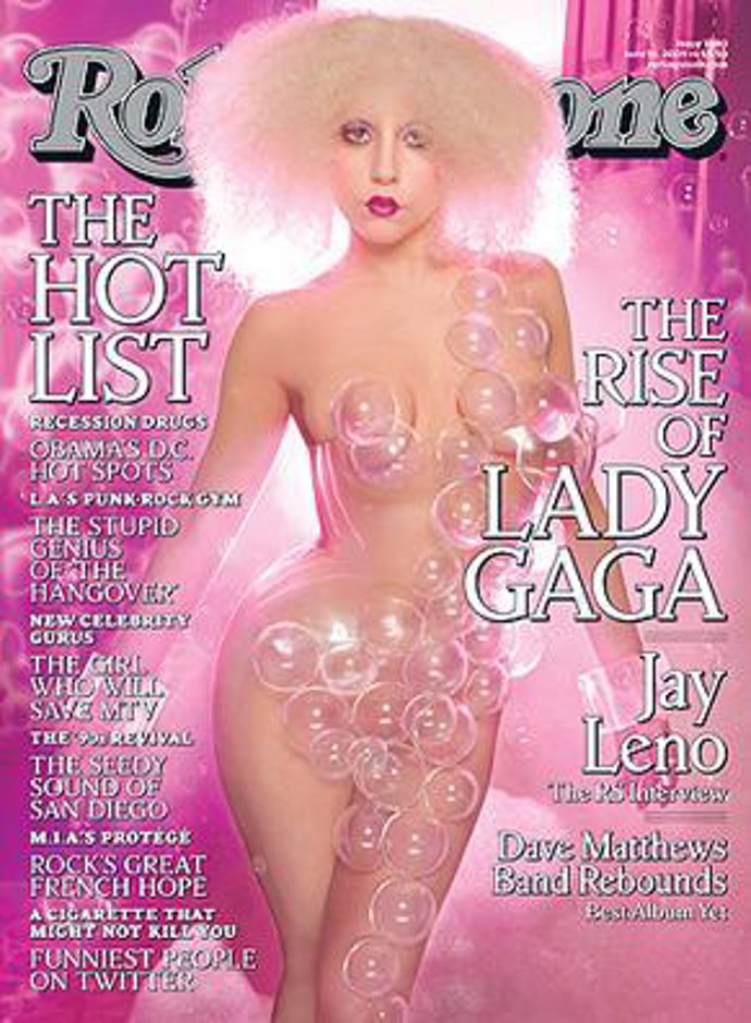 Portada de la Rolling Stone, Edición EE.UU. con Lady Gaga