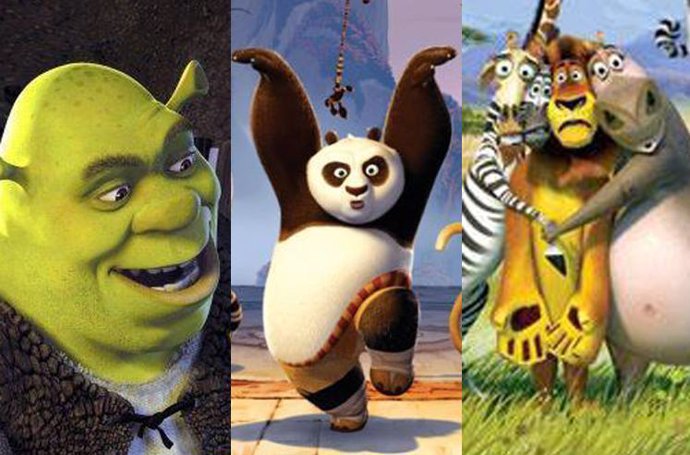 personajes de DreamWorks