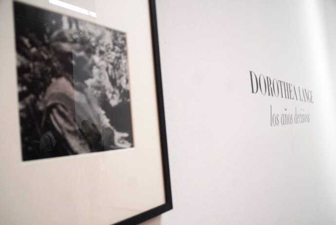 Imagen de la exposición 'Los años decisivos' de la fotógrafa Dorothea Lange