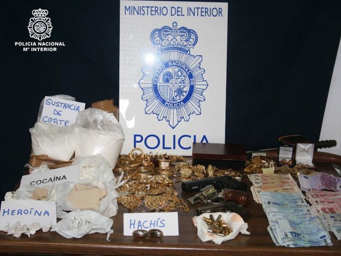 Efectos intervenidos en la operación.