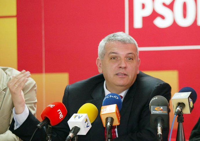 Presidente del grupo parlamentario socialista, Manuel Marcos Pérez