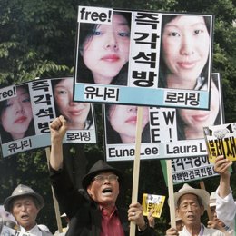 Protestas por periodistas condenadas en Corea del Norte