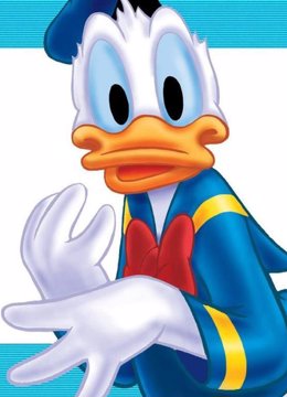 El pato Donald, de Disney