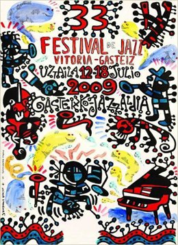 Cartel del 33 Festival de Jazz de Vitoria