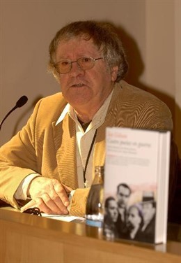 Ian Gibson, hoy en Madrid.