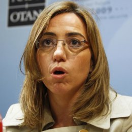 Ministra de Defensa, Carme Chacón