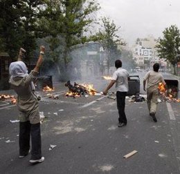 Disturbios en Irán