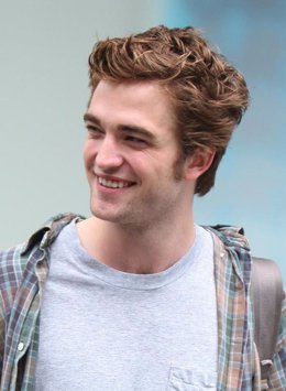 Robert Pattinson en el rodaje de 'Remeber Me'