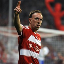 Centrocampista francés del Bayern de Múnich, Franck Ribery