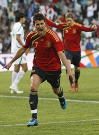 Villa mete a España de cabeza en semifinales                                                     