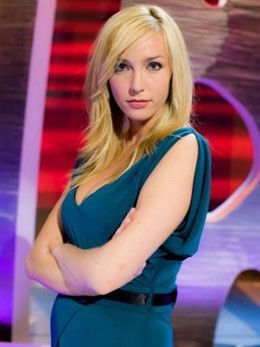 La presentadora Anna Simón