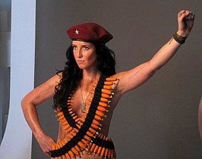 la nieta del che para PETA