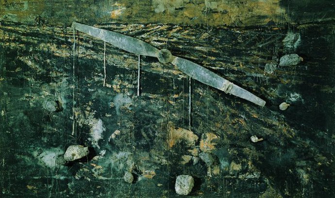 'Dionisio Aeropagita - El orden de los Ángeles' de Anselm Kiefer