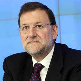 Primerísimo plano de Mariano Rajoy