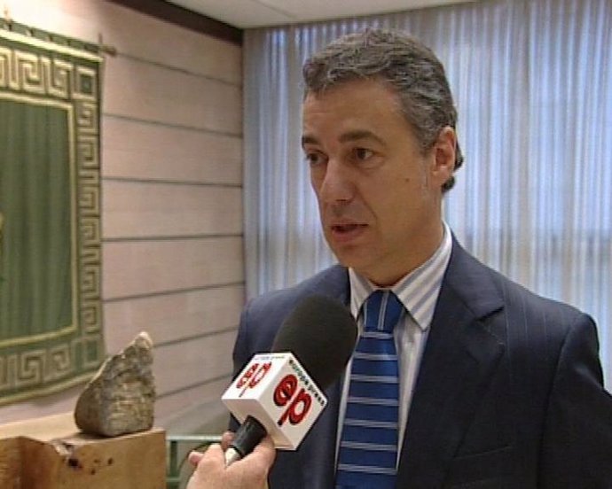 El presidente del EBB del PNV, Iñigo Urkullu condena atentado