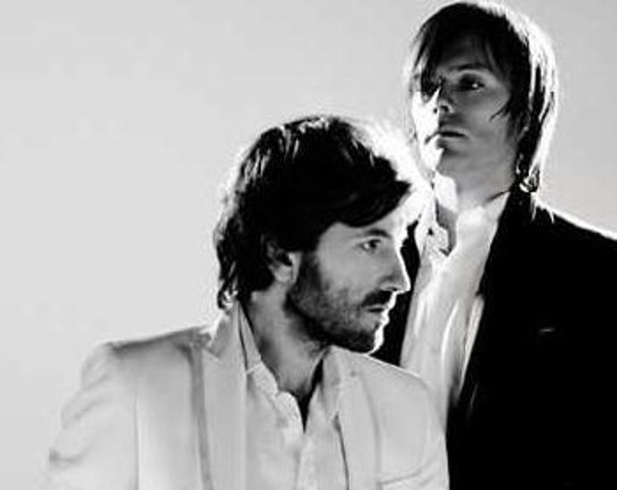 El dúo francés de música electrónica Air