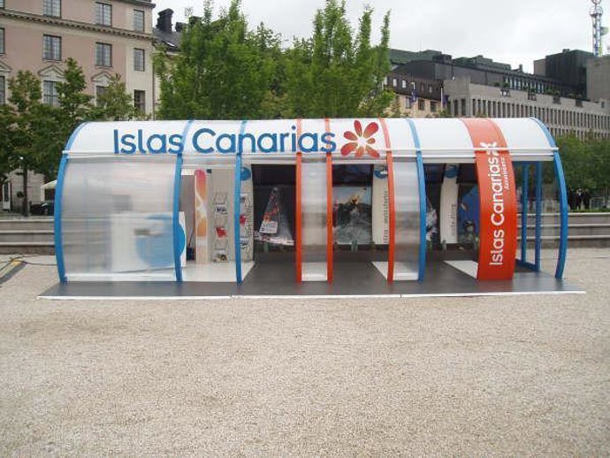 Stand del Gobierno de Canarias