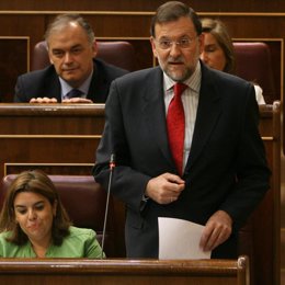 Mariano Rajoy, en el Congreso de los diputados
