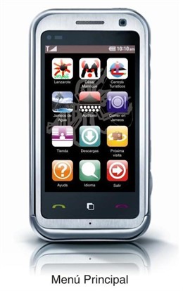 Menú principal de la Guía