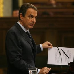 Zapatero, en el Congreso de los Diputados