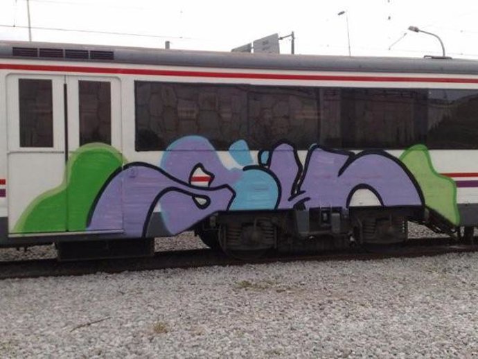 Detenido por pintar graffiti