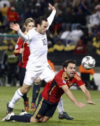 Xavi: "Parecían una pared"   