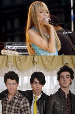 Hannah Montana y Jonas Brothers