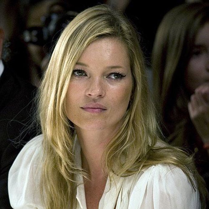 Kate Moss, de fiesta salvaje