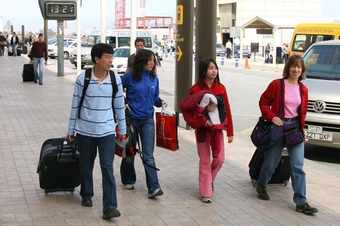 Imagen de turistas extranjeros