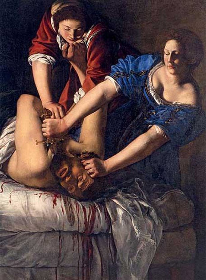 'Judith y Holofernes' de Artemisia Gentileschi