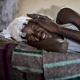 africano herido MSF